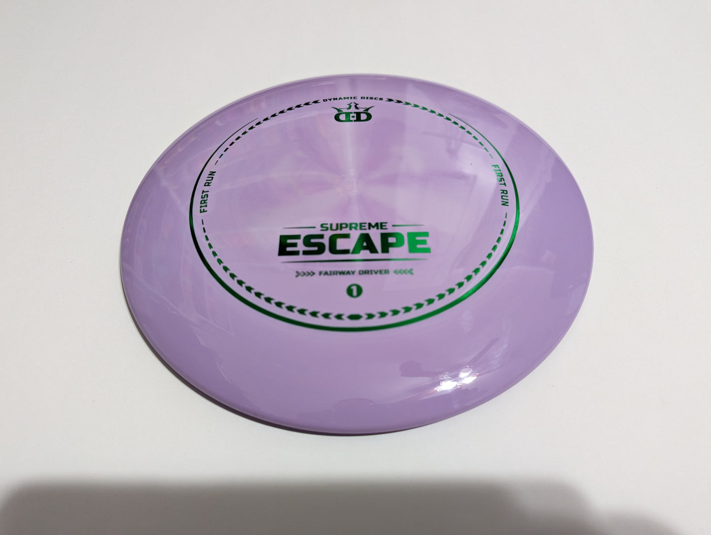 Dynamic Discs Supreme Escape First Run