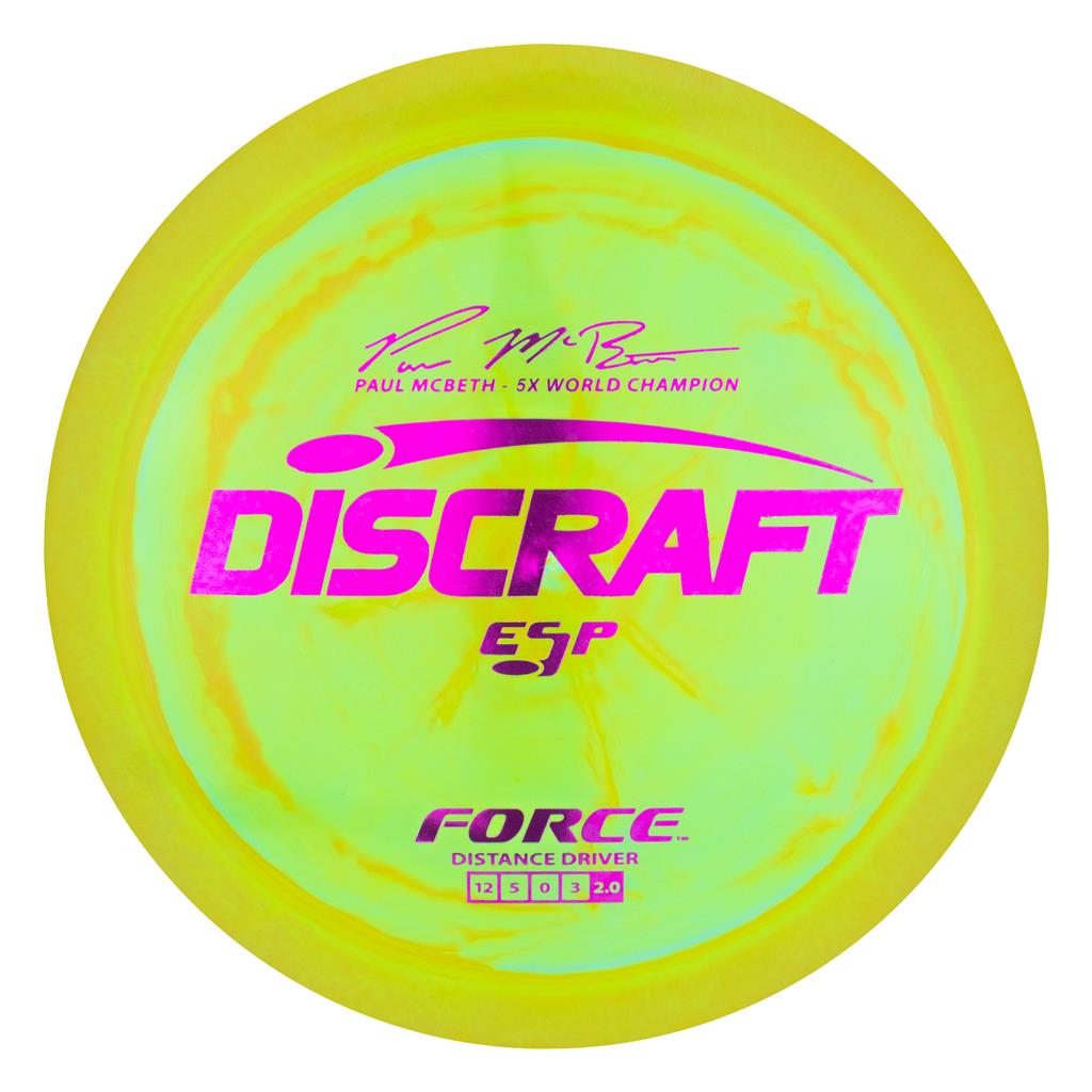Discraft Paul McBeth ESP Force Signature Series