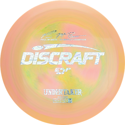Discraft ESP Undertaker Paul McBeth 6x Signature Series