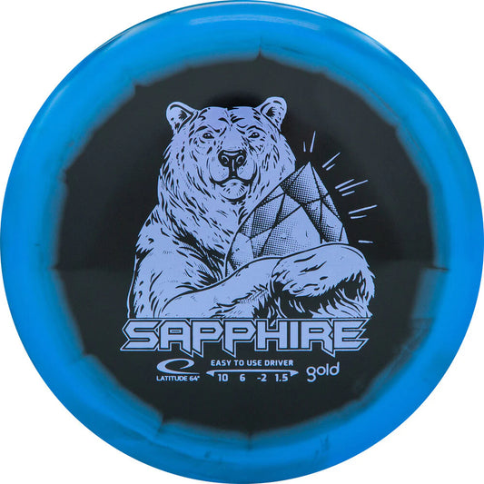 Latitude 64 Gold Orbit Sapphire (Inverted Stamp)