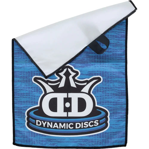 Dynamic Discs Quick Dry Towel Blue Scratched Camo