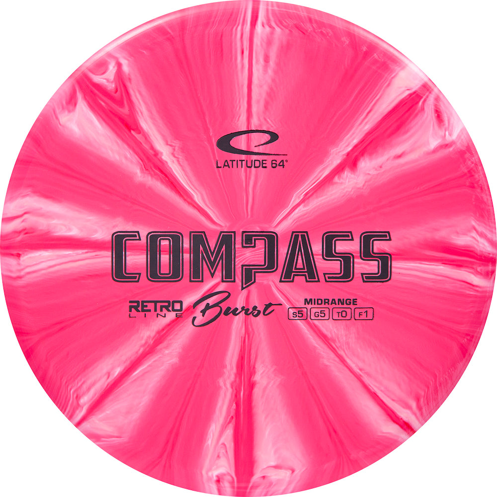 Latitude 64 Retro Burst Compass – Wolf Discs